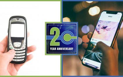 2o years of tech phone service then and now