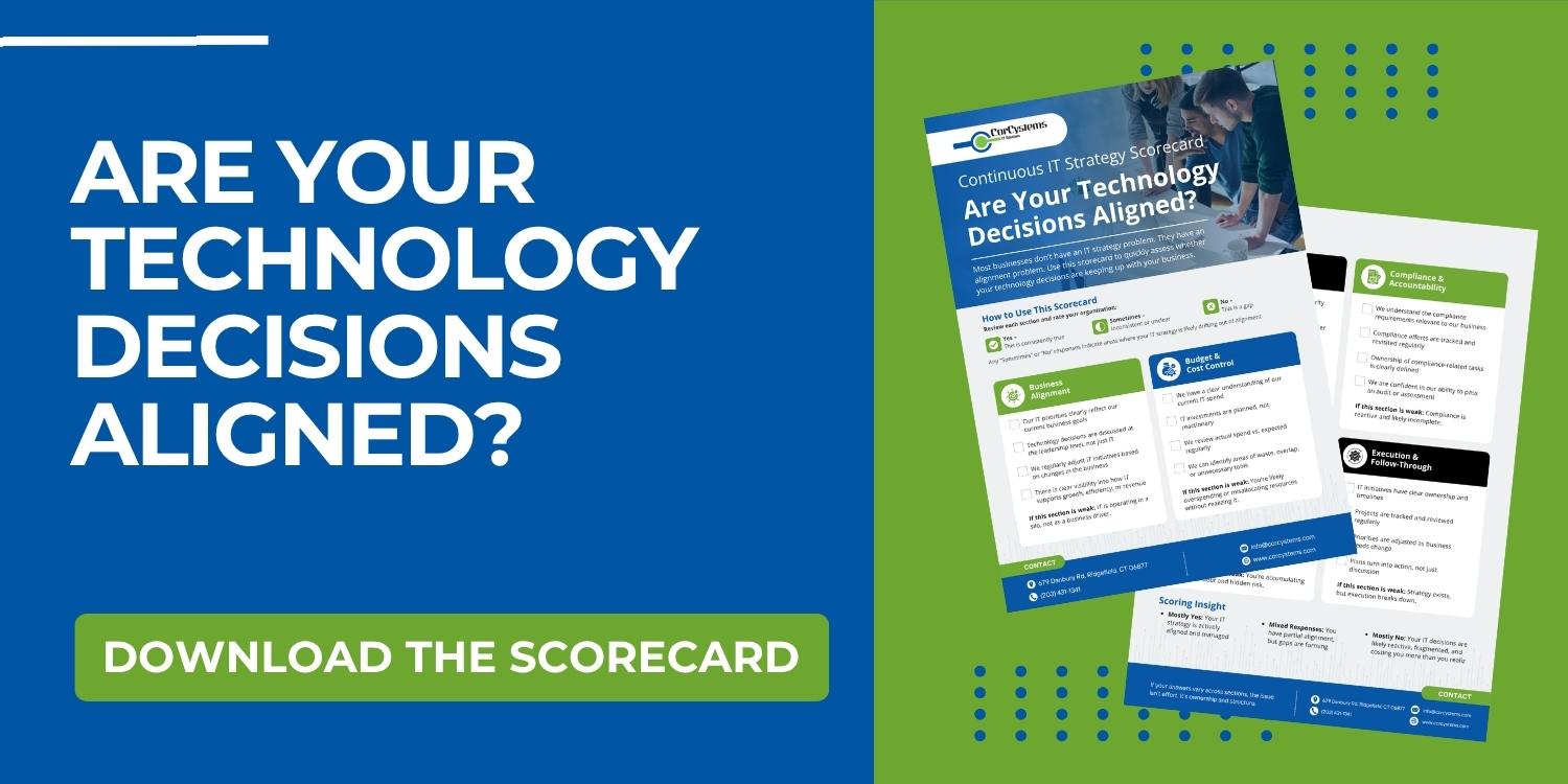 Continuous IT Strategy Scorecard