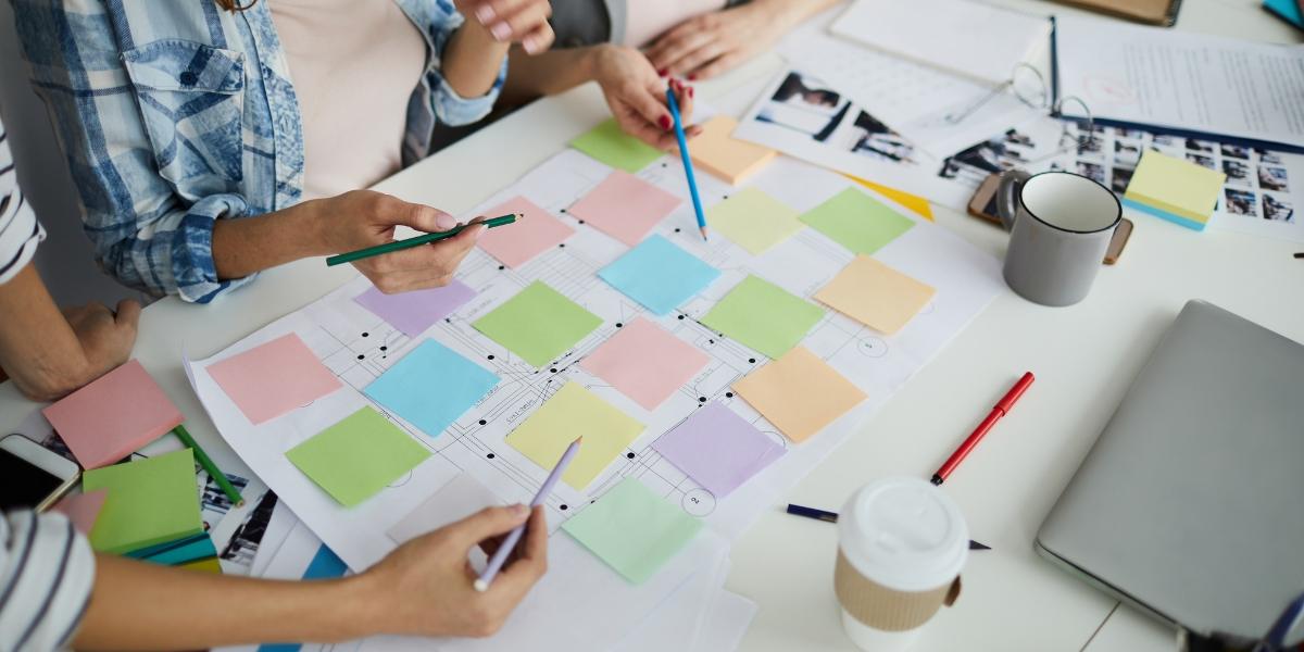 Strategic IT planning concept showing evolving business priorities and continuous planning adjustments
