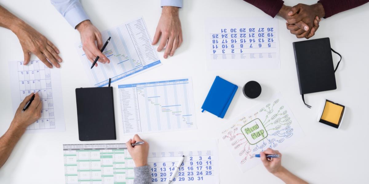 Strategic IT planning involving roadmap development, budgeting, prioritization, and business alignment